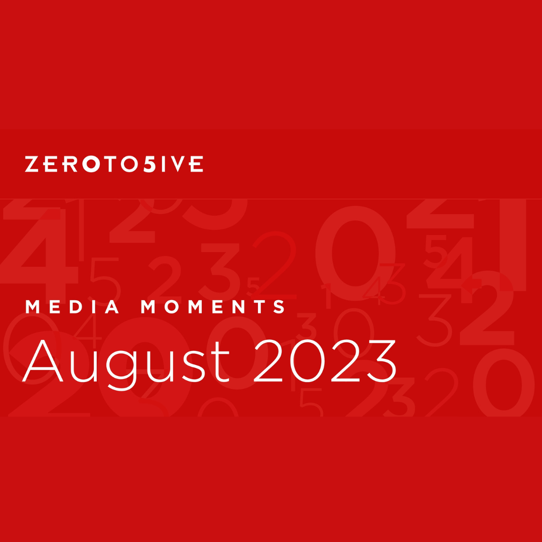 August 2023 Media Moments
